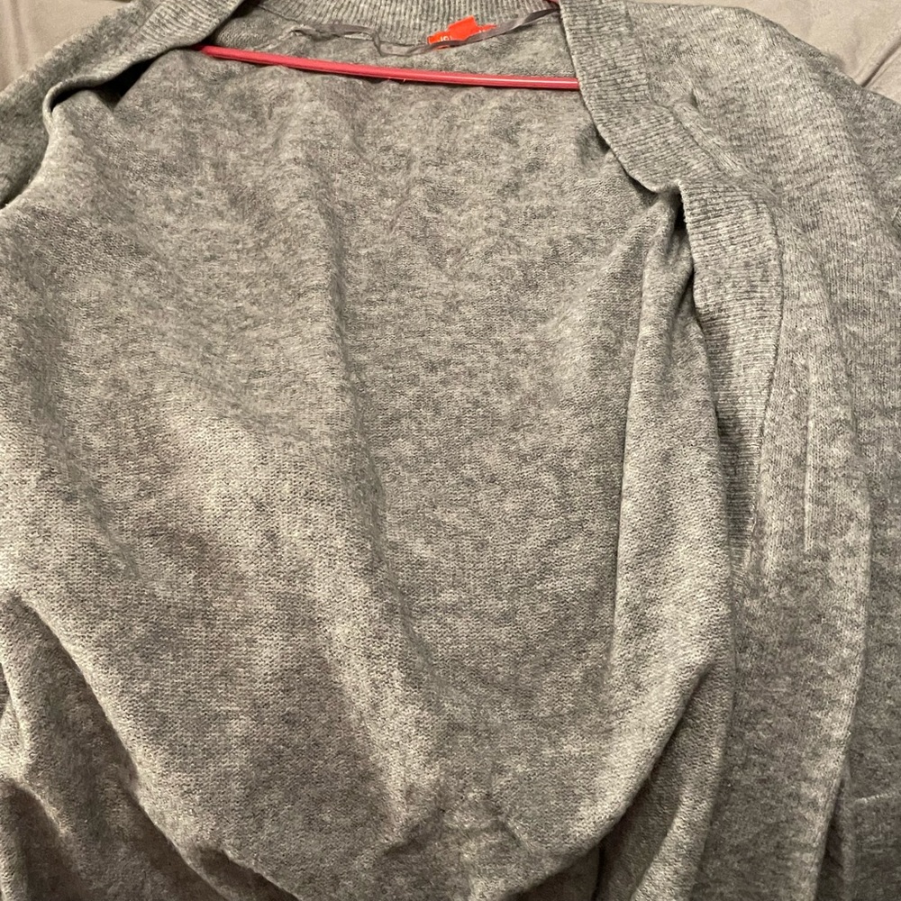 Long Cardigan wool sweater l